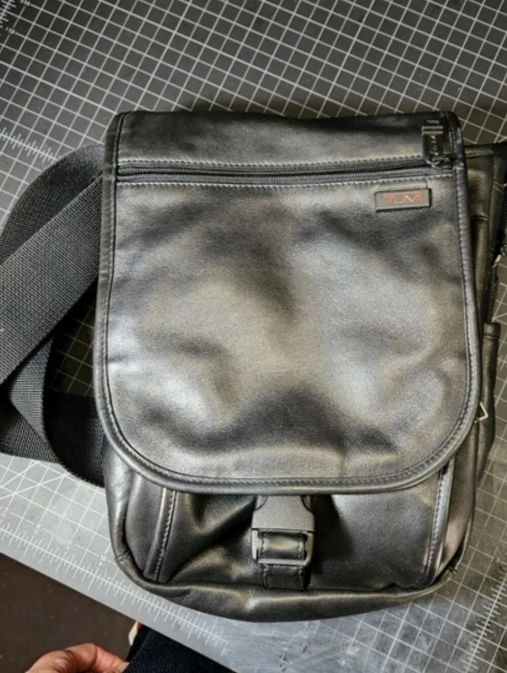 Tumi Nappa Leather Travel Bag